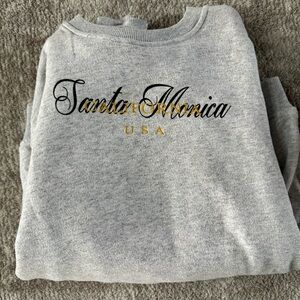 Urban Outfitters Santa Monica Grey Sweatshirt
